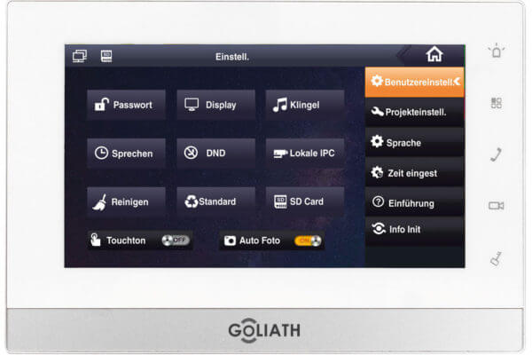 GOLIATH Intercom - Moderne Videotürsprechanlagen